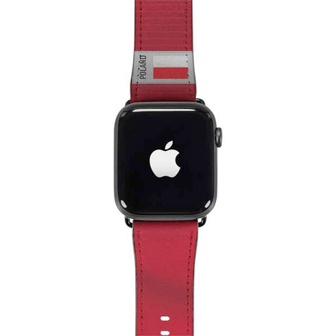 Poland Soccer Flag Apple Watch Band 38-40mm